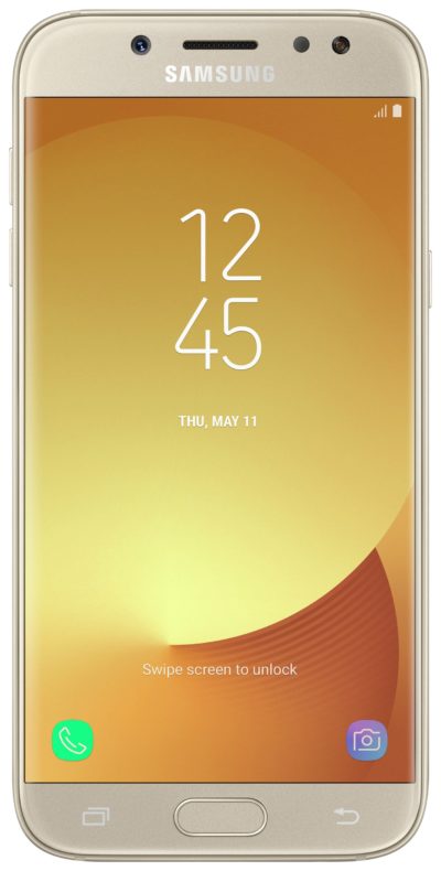 Sim Free Samsung Galaxy J5 2017 Mobile Phone - Gold.